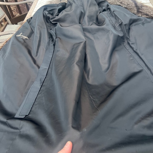 Peter Duffy RACCOON  vintage elegant long fur coat women’s size M/L - Picture 8 of 9